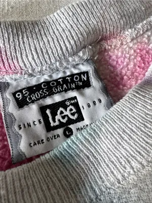Nantucket Tie-Dye Sweatshirt - Lee Cross Grain Cotton, Large thumbnail 4