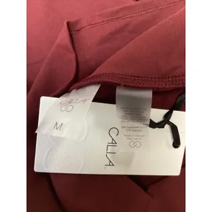 CALIA Essential High-Rise Leggings Deep Merlot WAX13A Women Medium NWT thumbnail 5