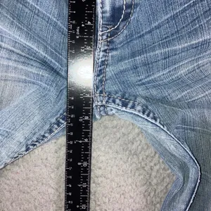 Hydraulic Y2K Bootcut Jeans 8 30x31 Low Rise Fleur De Lis Embellished McBling thumbnail 5
