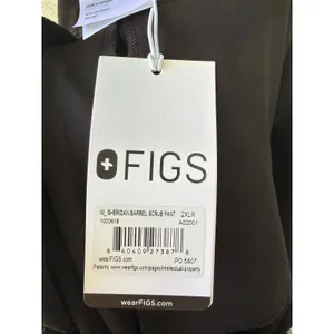 FIGS Sheridan Barrel Scrub Pants Black PO 5807 Size XXL NEW thumbnail 6