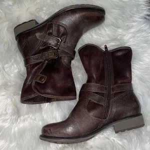 ✨Baretraps Sabella Brown Leather Ankle Boots thumbnail 4