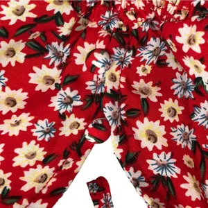 SHEIN Red w/Tiny Flowers Dress🌷🌷 thumbnail 6