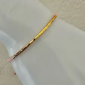 Gorjana Love Rose Quartz Power Gemstone Bracelet thumbnail 2