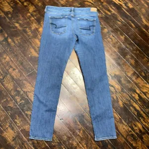 American Eagle distressed skinny 14 long normcore jeggings thumbnail 3