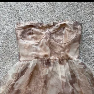 Women's Storia Strapless Floral Tulle Dress-Size Small - NO STRAPS INCLUDED thumbnail 5