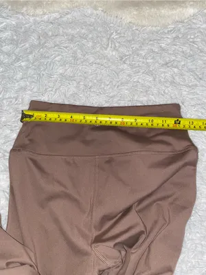Gaiam Women's mocha Brown Athletic Flare Pants leggings woman’s small stretchy thumbnail 8