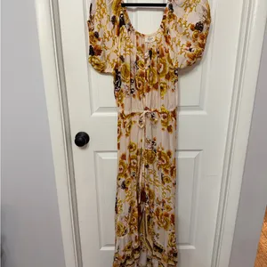 TALISMAN Rhiannon Boho Maxi‎ Dress size xl thumbnail 4