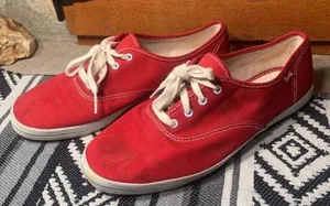 Keds women’s 9 red shoes thumbnail 1