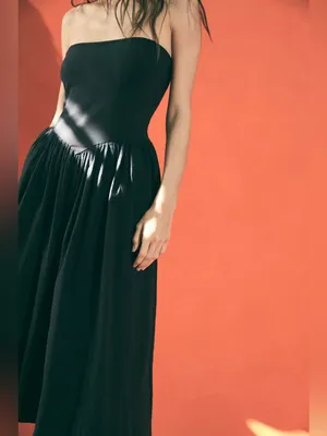 Free people Onda Drop-Waist Tube Midi Dress thumbnail 3