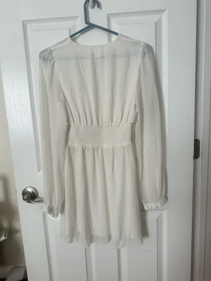 Aritzia Wistful White Dress thumbnail 8