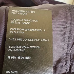 The Essential Collection By Anthropologie Size 4 Navy Corduroy Pants Minimalist thumbnail 7