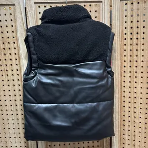 Bearpaw Ladies' Faux Leather Yoke Vest nwt thumbnail 6