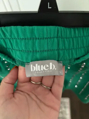 boutique rhinestone shorts thumbnail 3