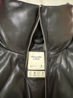 Abercrombie Leather Puffer Jacket thumbnail 3