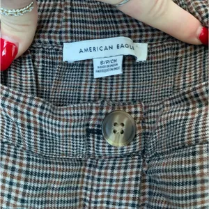 American Eagle Plaid Button Down Midi Skirt thumbnail 5