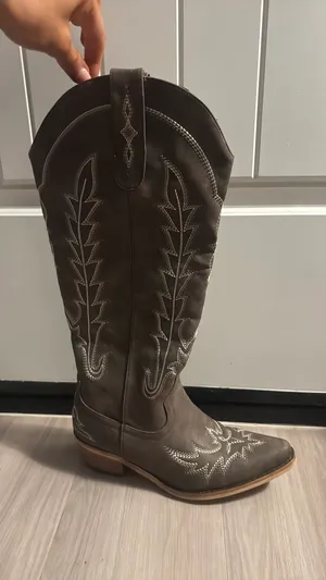 Cowgirl boots Gray Size 7.5 thumbnail 4