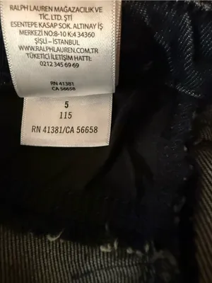 Polo by Ralph Lauren Indigo Straight Leg para niñas Jeans thumbnail 7