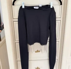 Long Sleeve Crop Top  thumbnail 2