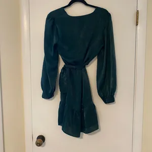 If By The Sea Anthropologie Teal Dress thumbnail 5