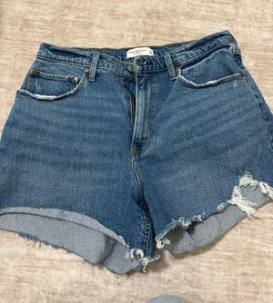 Abercrombie & Fitch curve love mom shorts 4” size 32/14 thumbnail 2