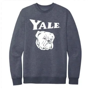 Yale University Mascot Handsome Dan Oversized Crewneck Sweater Size Large thumbnail 1