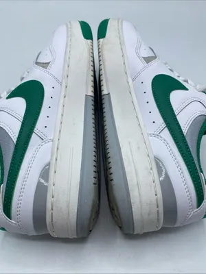 Nike Gamma Force Women’s 7.5 Sneakers DX9176-106 White Green Tennis Shoes Retro thumbnail 2