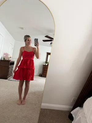 Red Amazon Homecoming Dress thumbnail 2