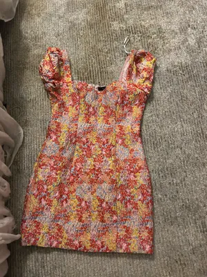 Lulus Small Mini Dress Floral thumbnail 3