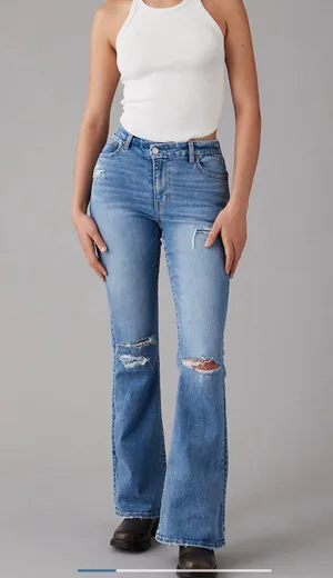 Outfitters Flare Denim Jeans thumbnail 1