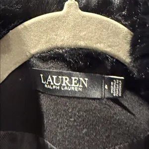 Lauren‎ Ralph Lauren Black Pea Coat thumbnail 6