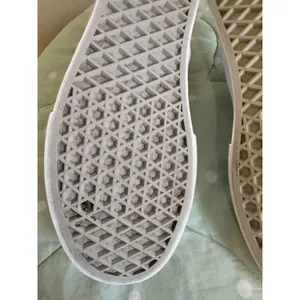 Vans Classic Slip-On Womens White Canvas Sneakers US 7.5 EU 38 Round Toe thumbnail 16