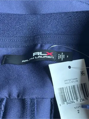 Nwt RLX Ralph Lauren Women's Golf Pants Navy Stretch Size 2 thumbnail 14