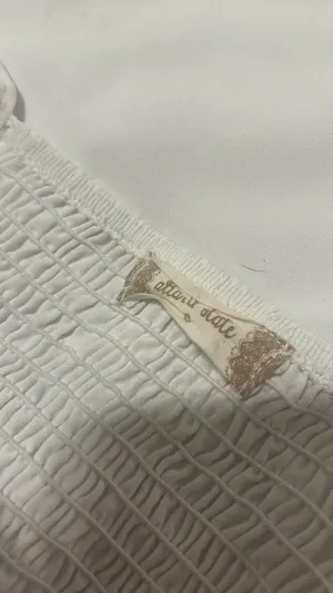 Altar'd State White Top thumbnail 2