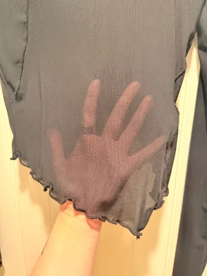 Mesh Top Urban Outfitters Long Sleeve thumbnail 2