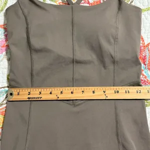 All In Motion small shorts bodysuit tight fit built in shelf bra removable pads thumbnail 3