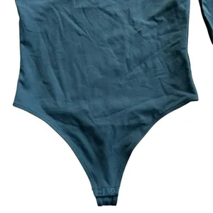 Babaton Contour Crew Longsleeve Bodysuit Deep Teal Size S Contemporary Modern thumbnail 5