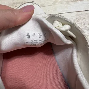 Dr. Scholl's Lace Up Leather Sneakers Women's 10M White Pastel Shoes Comfort thumbnail 5