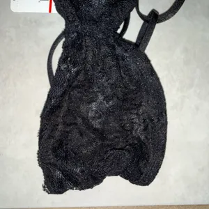 NWT $20 Free People Black Essential Lace Side-Boning Pullover Bandeau XS thumbnail 8