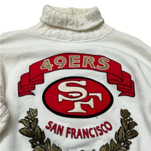 Vintage Spirit Cliff Engle SF 49ers Turtleneck Sweatshirt 90s Size Large thumbnail 5