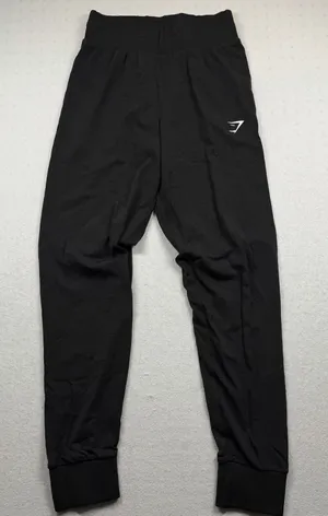 Gymshark Jogger Pants Women’s XS Black Athletic Training Joggers Activewear thumbnail 1