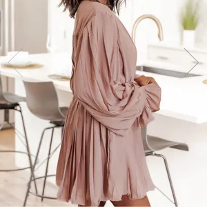 Pink Lily | Long Sleeve Romper/Dress thumbnail 2