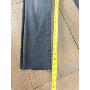Edwin Jeans Women Bree Washed Black‎ 27 Straight Leg High Rise Raw Hem EW2003QRZ thumbnail 9