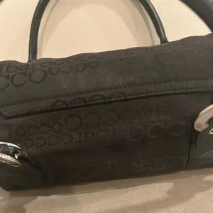 Bag Chic Black Satchel with Silver Buckle Accents by ROCCOBAROCCO/lovely clean thumbnail 5