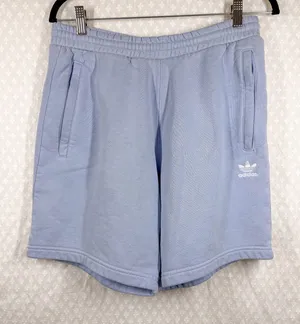Adidas Light Purple High‎ Rise Sweat Shorts thumbnail 1