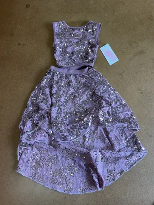 Sequined Dance Set New Purple Size XS thumbnail 2