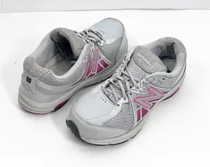 NEW BALANCE 847v2 Gray Pink Lace Up Athletic Shoes Sneakers Size 9.5 Walking thumbnail 1