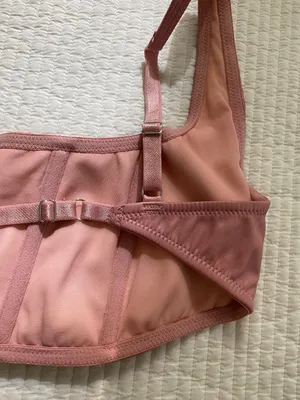 light pink corset tank top cropped thumbnail 9
