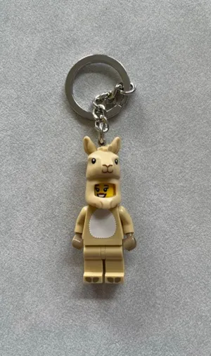 Lego 854081 Liama Girl Minifigure Keyring New L-374 thumbnail 1