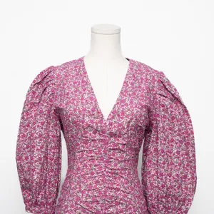 Maje‎ Floral Embroidered Puff Sleeve Dress thumbnail 7