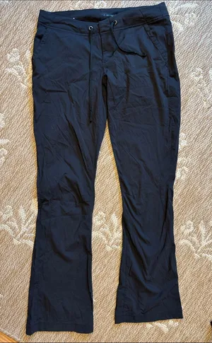 Columbia Black Drawstring Pants Size 6 thumbnail 1